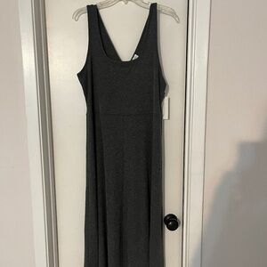 Grey tank dress